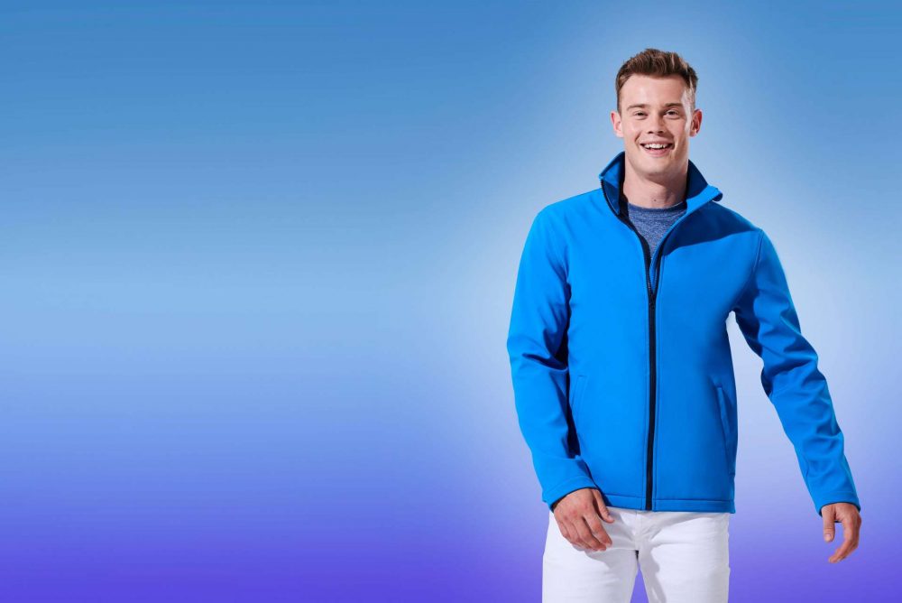 ABLAZE MEN'S PRINTABLE SOFTSHELL - Teks.lt